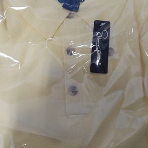 Copy - Men 100% Pima Cotton three Button knit shi…